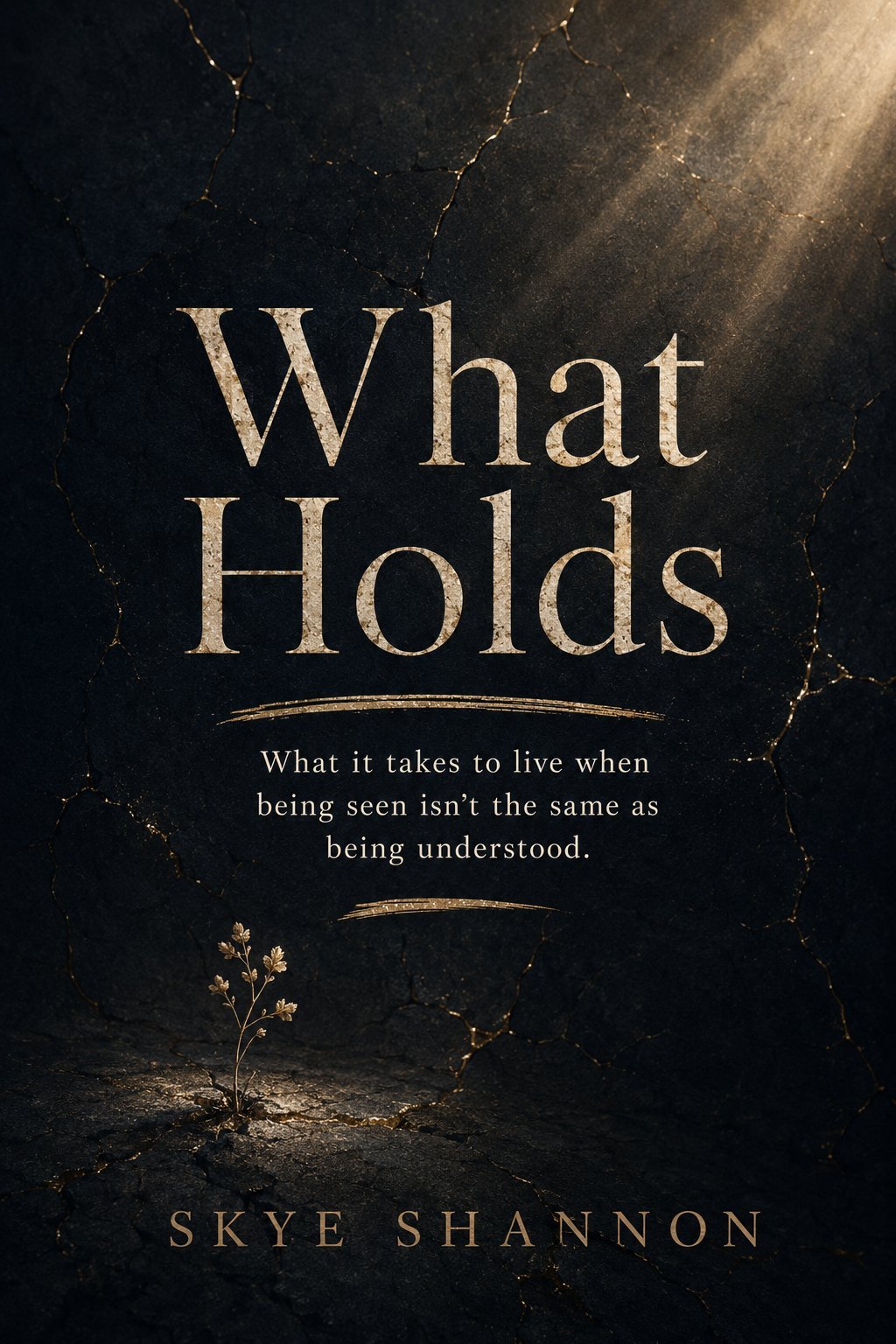 What Holds by Skye Shannon — book cover